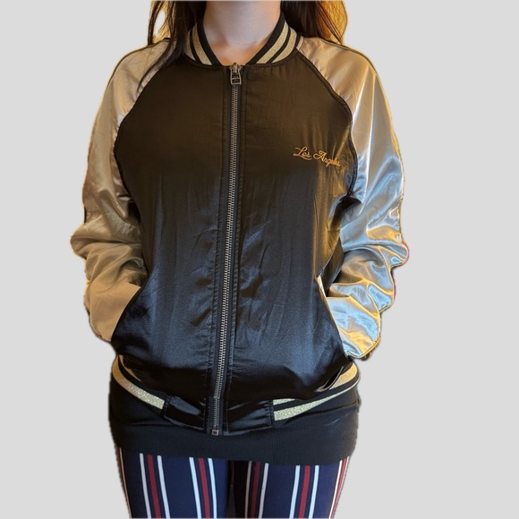 Pascun Los Angeles souvenir bomber jacket with embroidered tiger - Picture 4 of 9